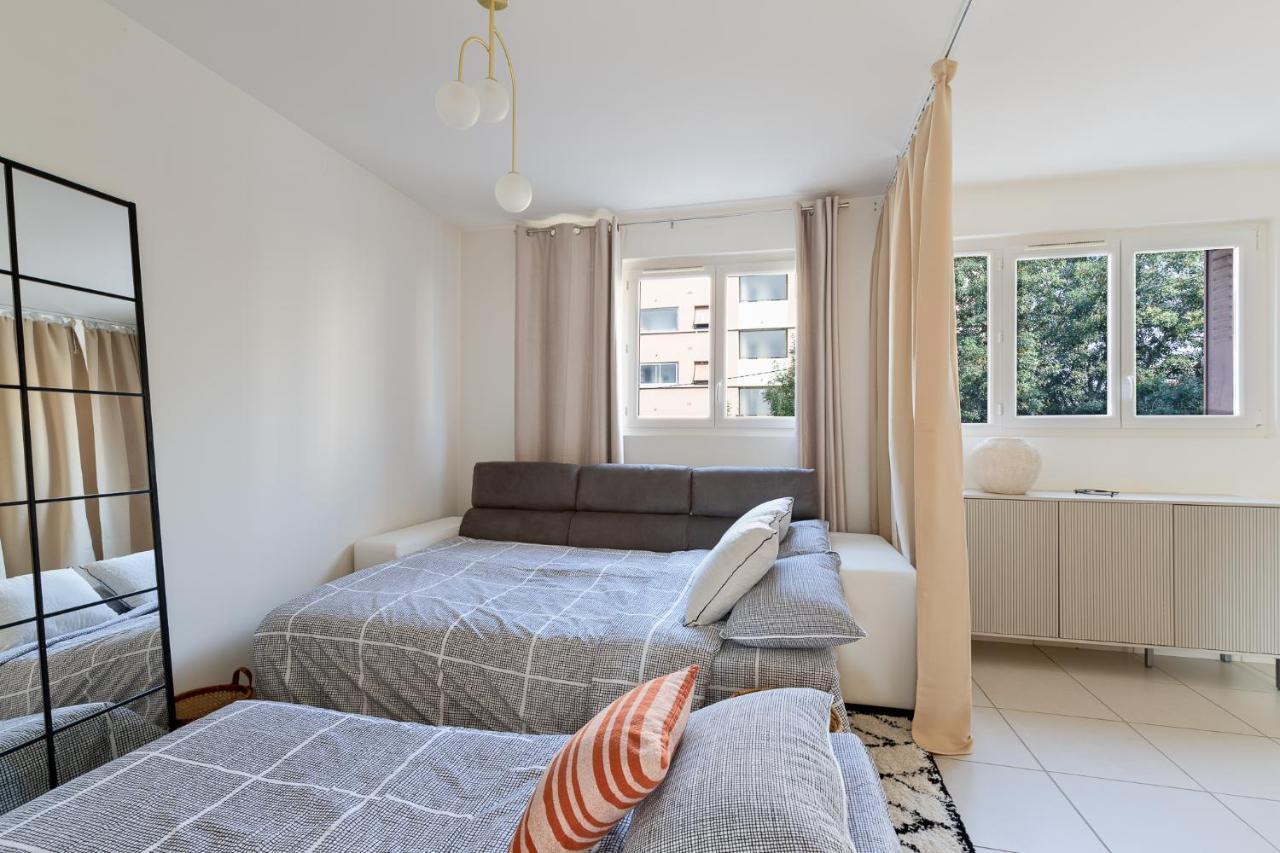 Appartement Spacieux 1 Chambre Parking Gratuit 발랑스 외부 사진